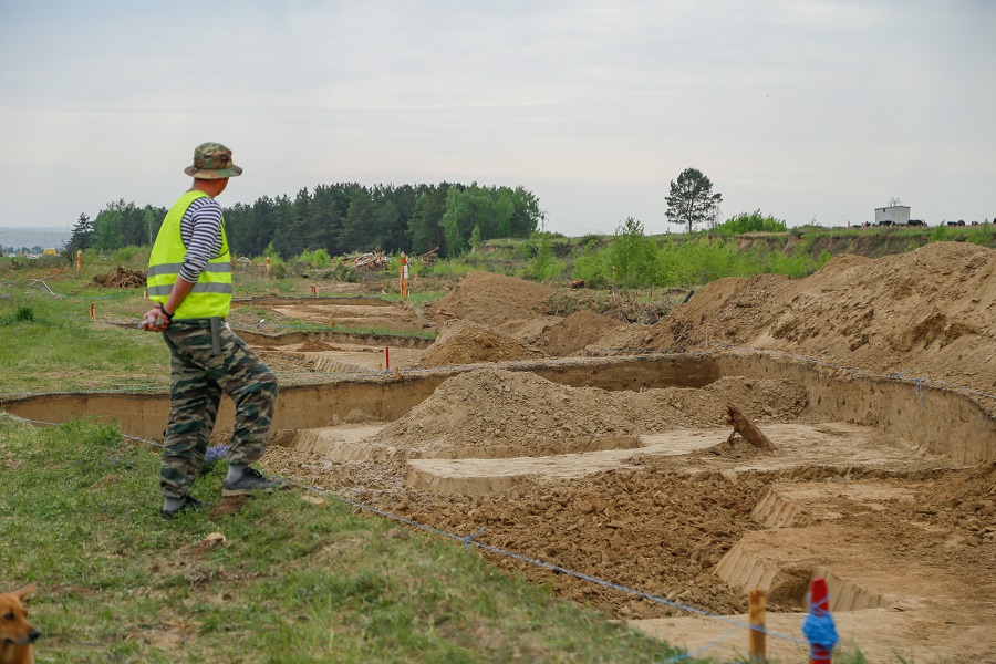 Археологические раскопки начаты на месте строительства обхода Усолья-Сибирского
