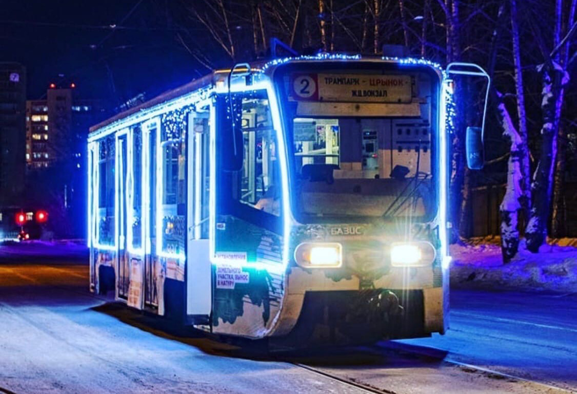 Общественный транспорт в Иркутске в новогоднюю ночь будет работать до двух часов