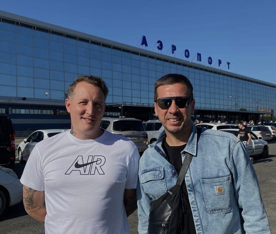 Актер Андрей Мерзликин прилетел в Иркутск для съёмок в фильме