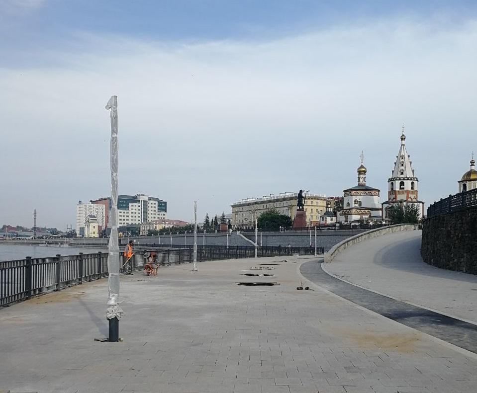 Благоустройство Нижней Набережной завершат в сентябре