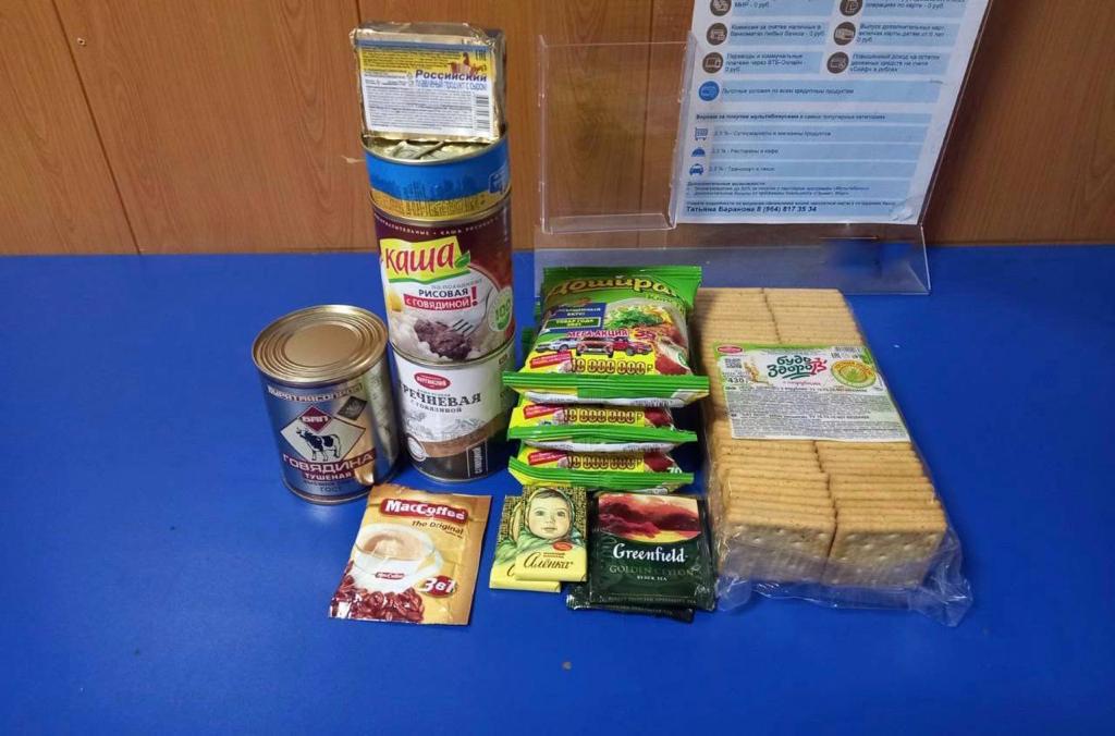 Мобилизованные иркутяне получают горячее питание и сухпайки