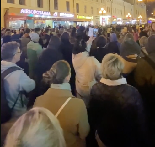 Акции протеста против мобилизации прошли в городах России