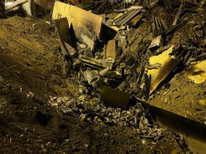 Видео и фоторепортаж с места крушения самолета