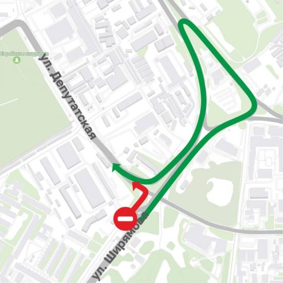 Схему движения по ул. Депутатской изменили в Иркутске