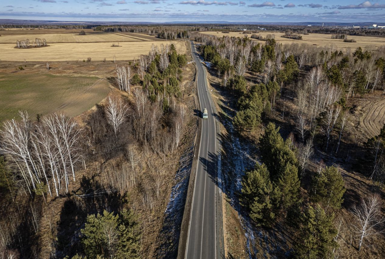Завершен ремонт автодороги Тайшет – Шиткино – Шелаево с 0-го по 7-й км