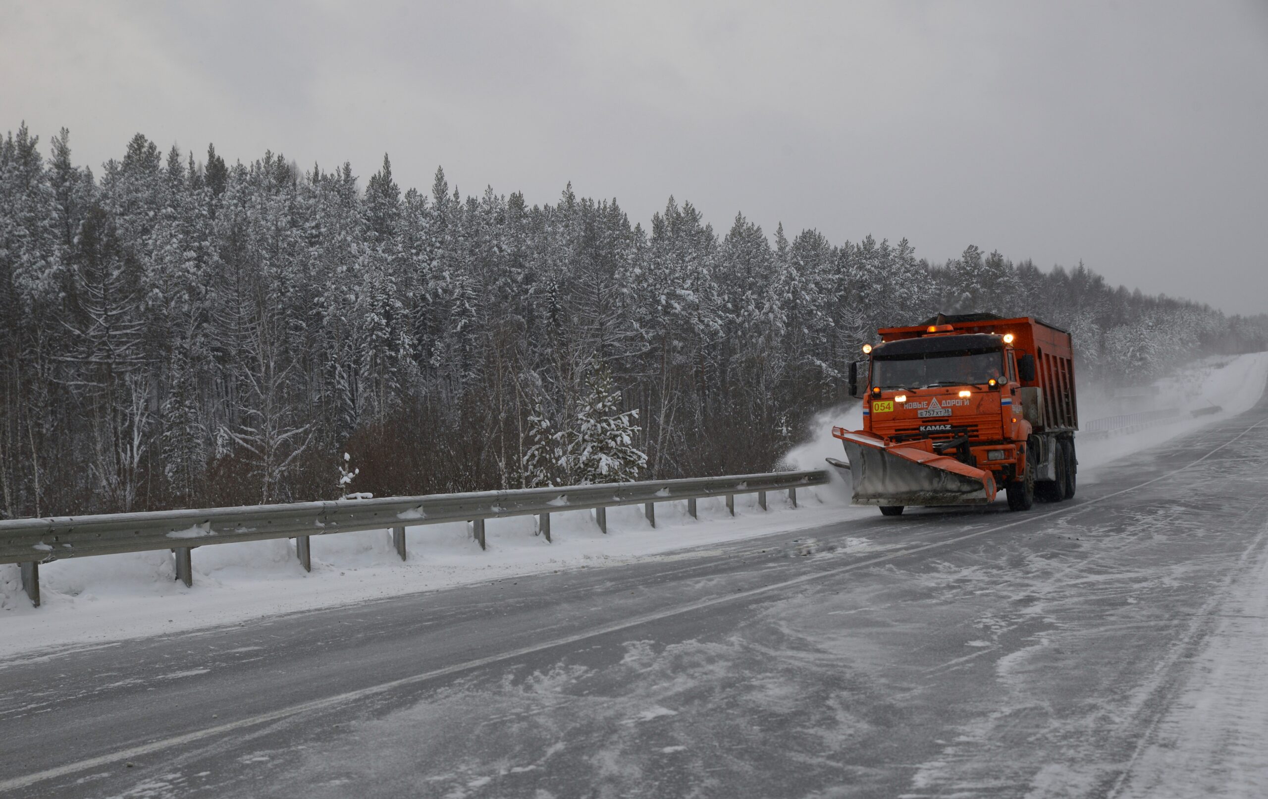 Сильный ветер и метели ожидаются в Иркутской области в ночь с 26 на 27 января