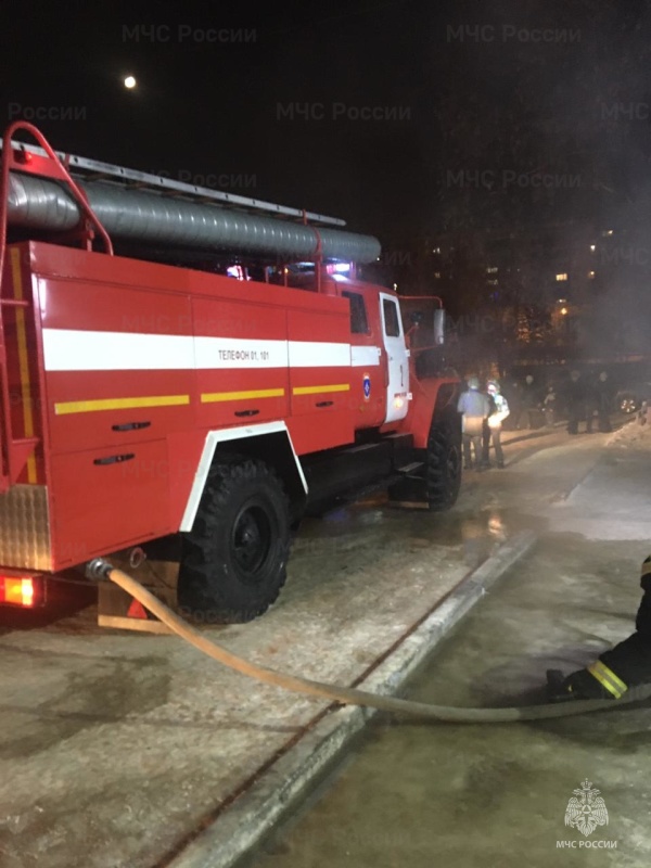 130 человек спасены на пожаре в Иркутске ночью 1 января