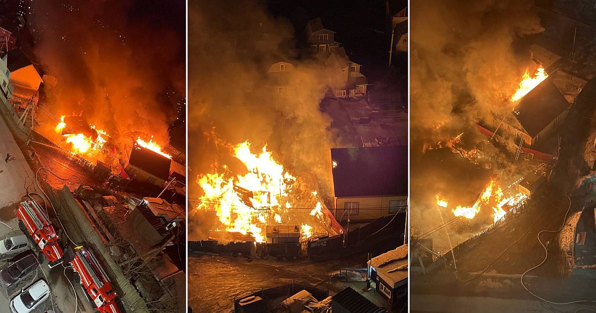 Прохожие помогли вытащить из огня четверых детей в Иркутске