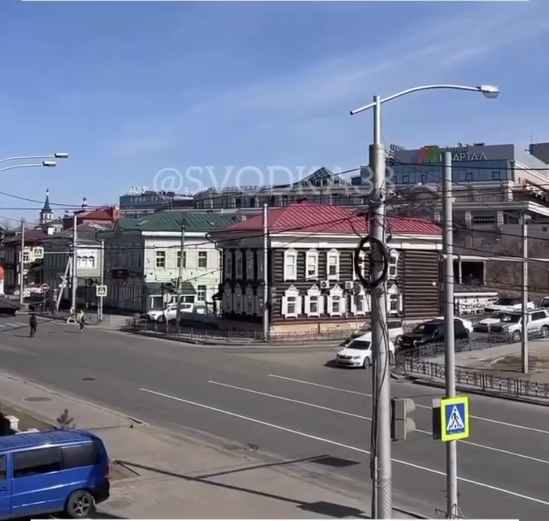 Чудеса дорожной разметки в Иркутске (видео)