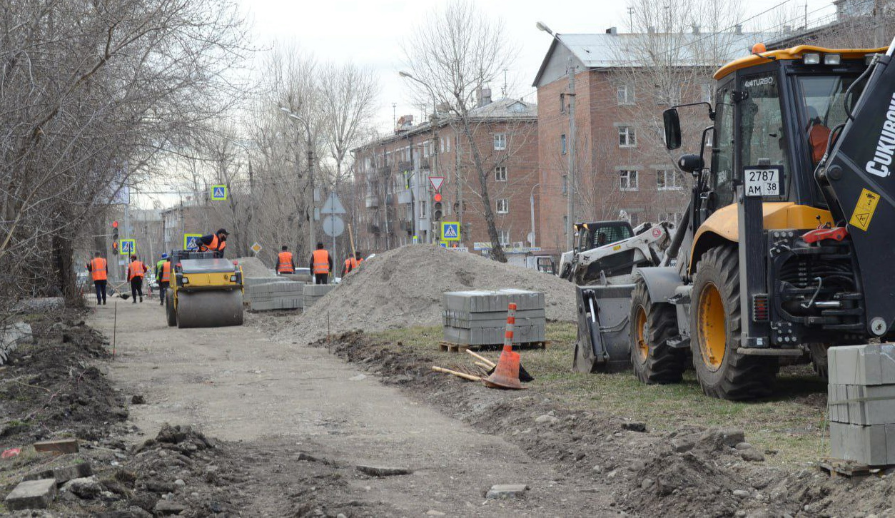 В Иркутске приступили к ремонту по нацпроекту «Безопасные качественные дороги»