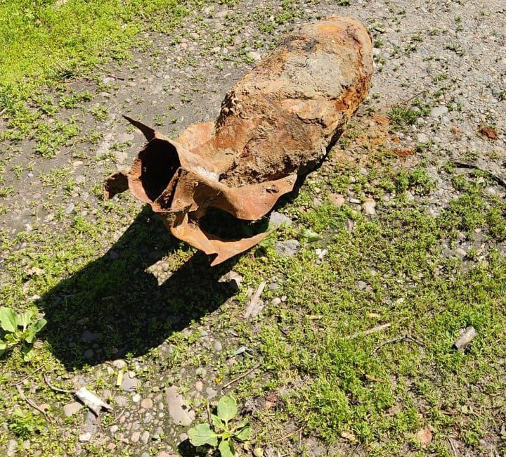 Неразорвавшийся авиаснаряд нашли в Ленинском районе Иркутска