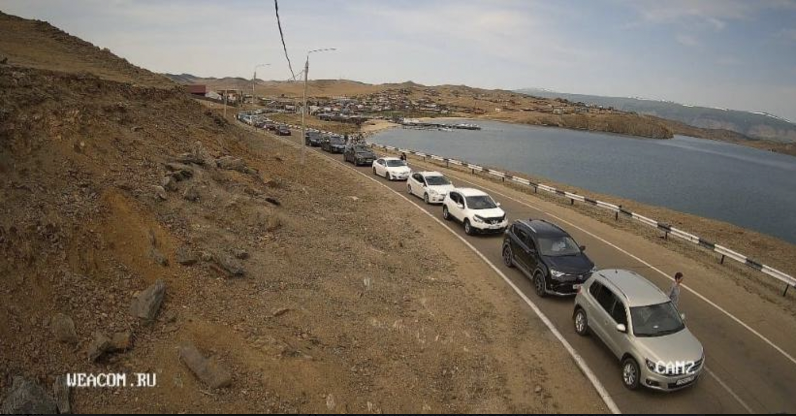 Очередь на паром на Ольхон теперь можно проверить по онлайн-камерам