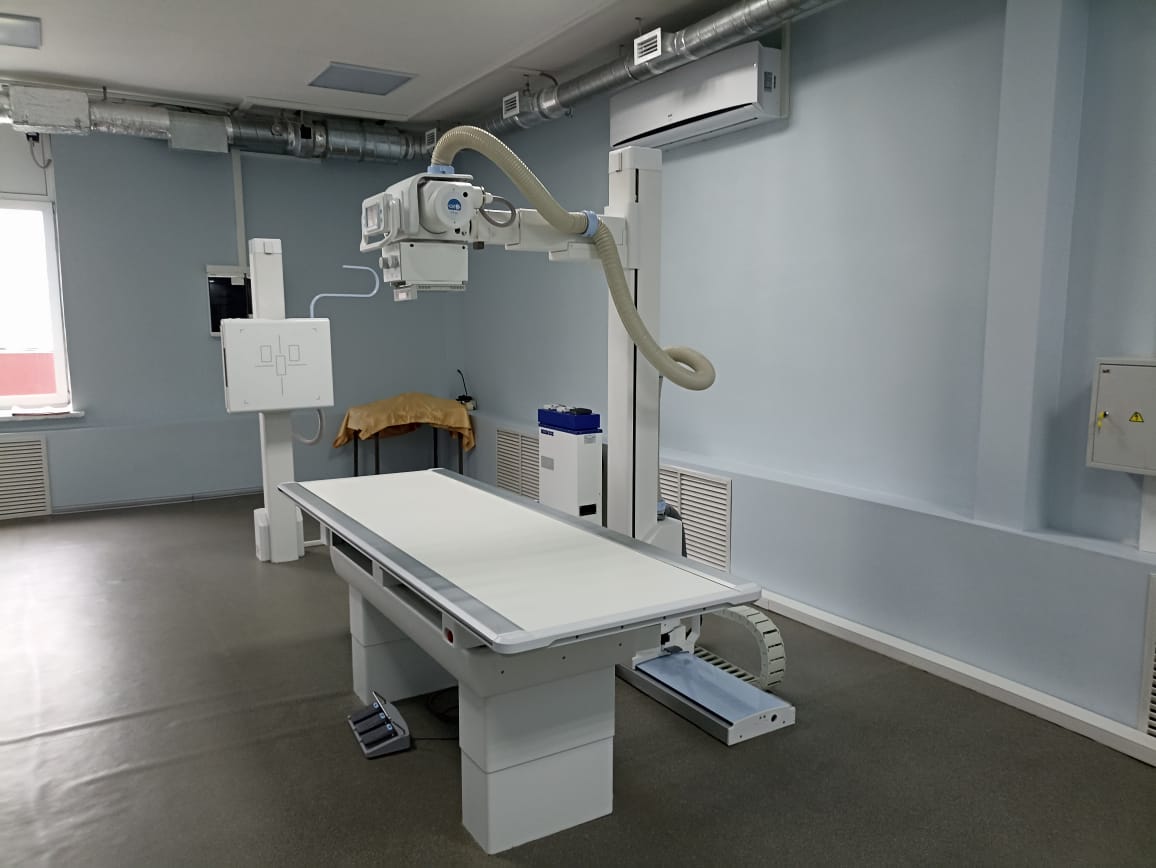 Цифровой рентген-аппарат поступил в стационар Шелеховской районной больницы