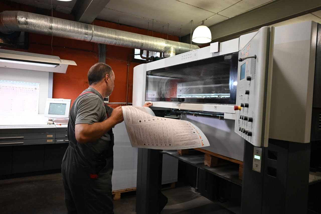 Более 3,6 млн бюллетеней изготовят для голосования на выборах в Заксобрание