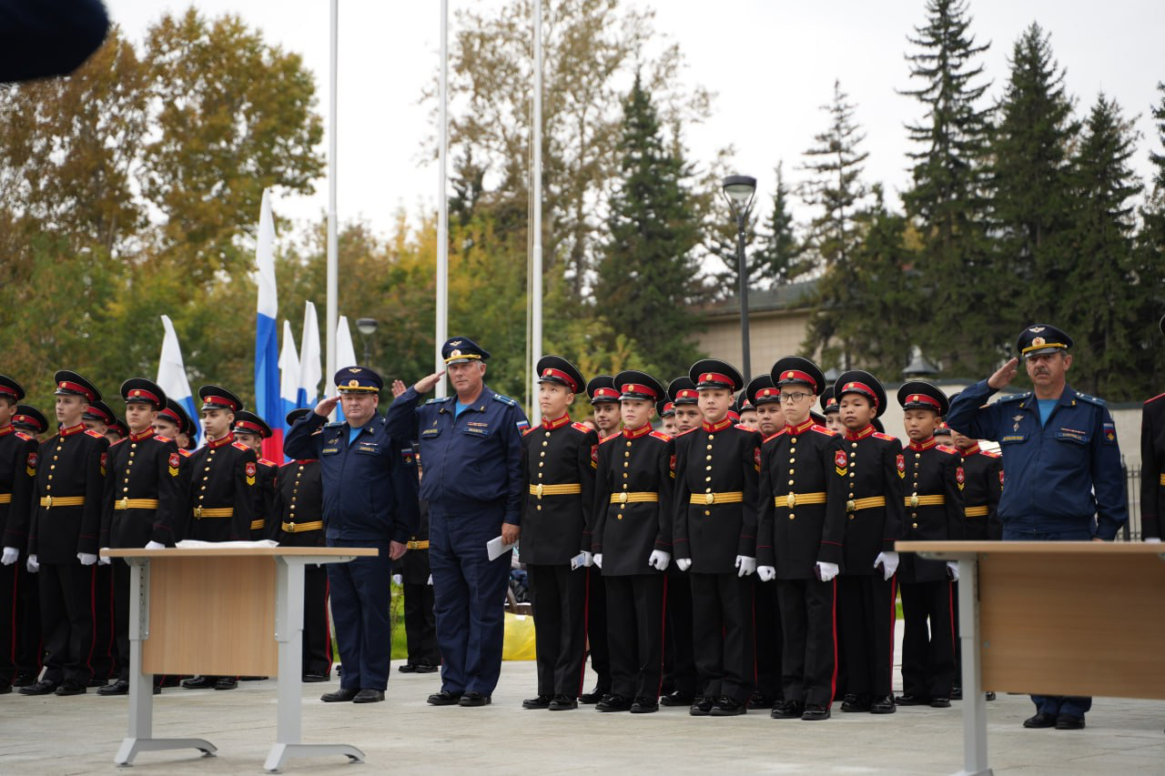 Первые иркутские суворовцы прошли церемонию посвящения  