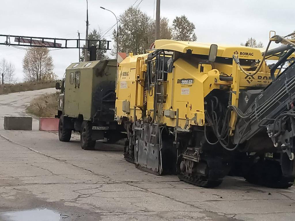 В Мегете приступили к ремонту виадука