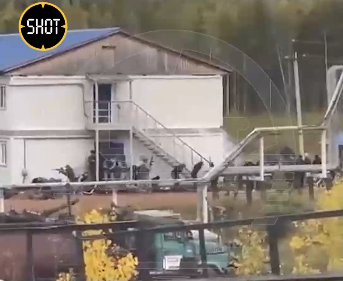 Вооруженный захват нефтяной компании в Киренском районе (видео)