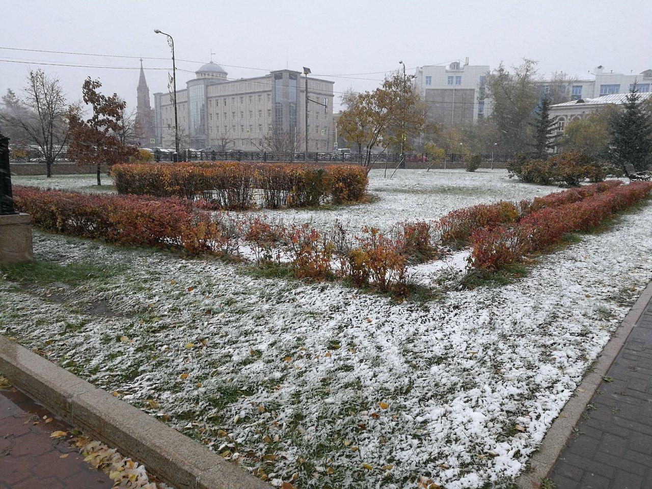 Метеорологи прогнозируют снег в Иркутской области
