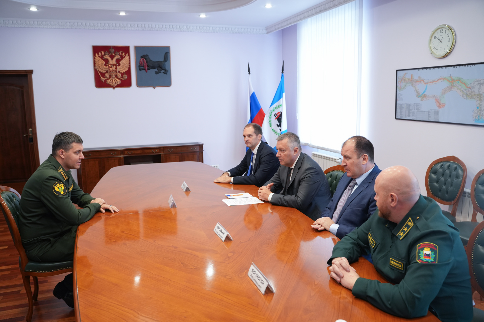 Глава Рослесхоза отметил высокие результаты Приангарья в борьбе с лесными пожарами