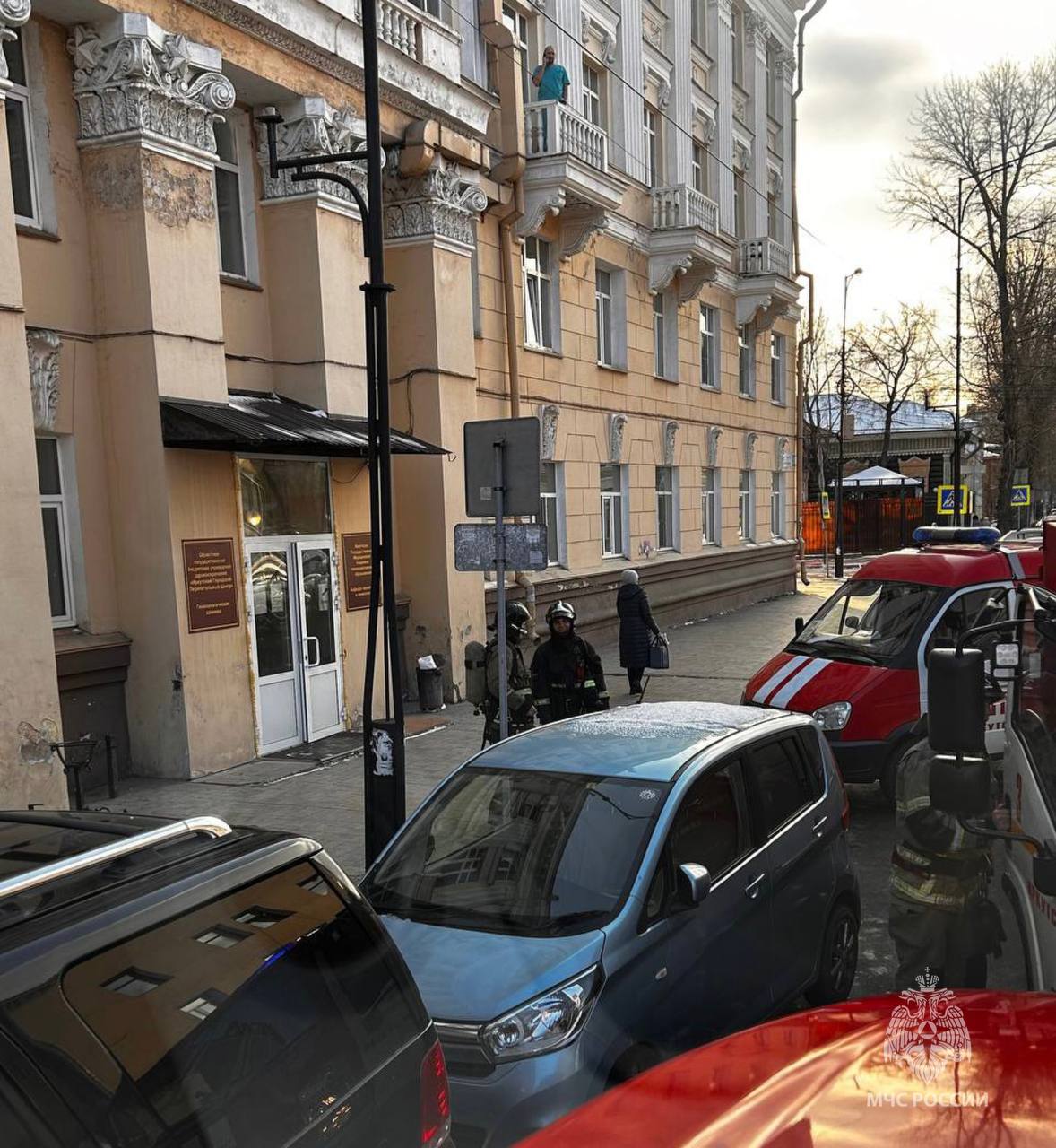 В перинатальном центре Иркутска предотвратили пожар