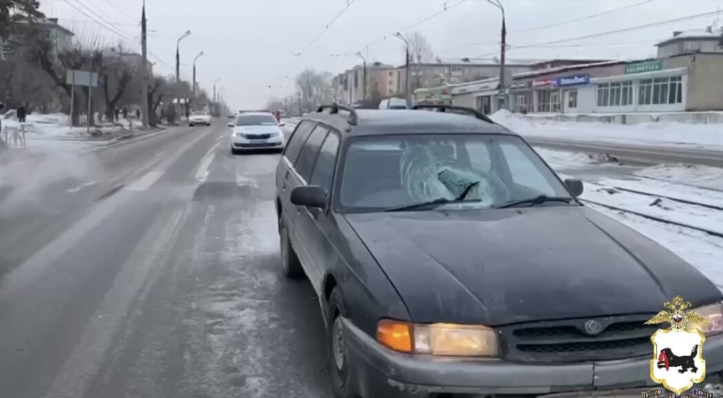 В Ангарске школьницу сбил автомобиль на «зебре»