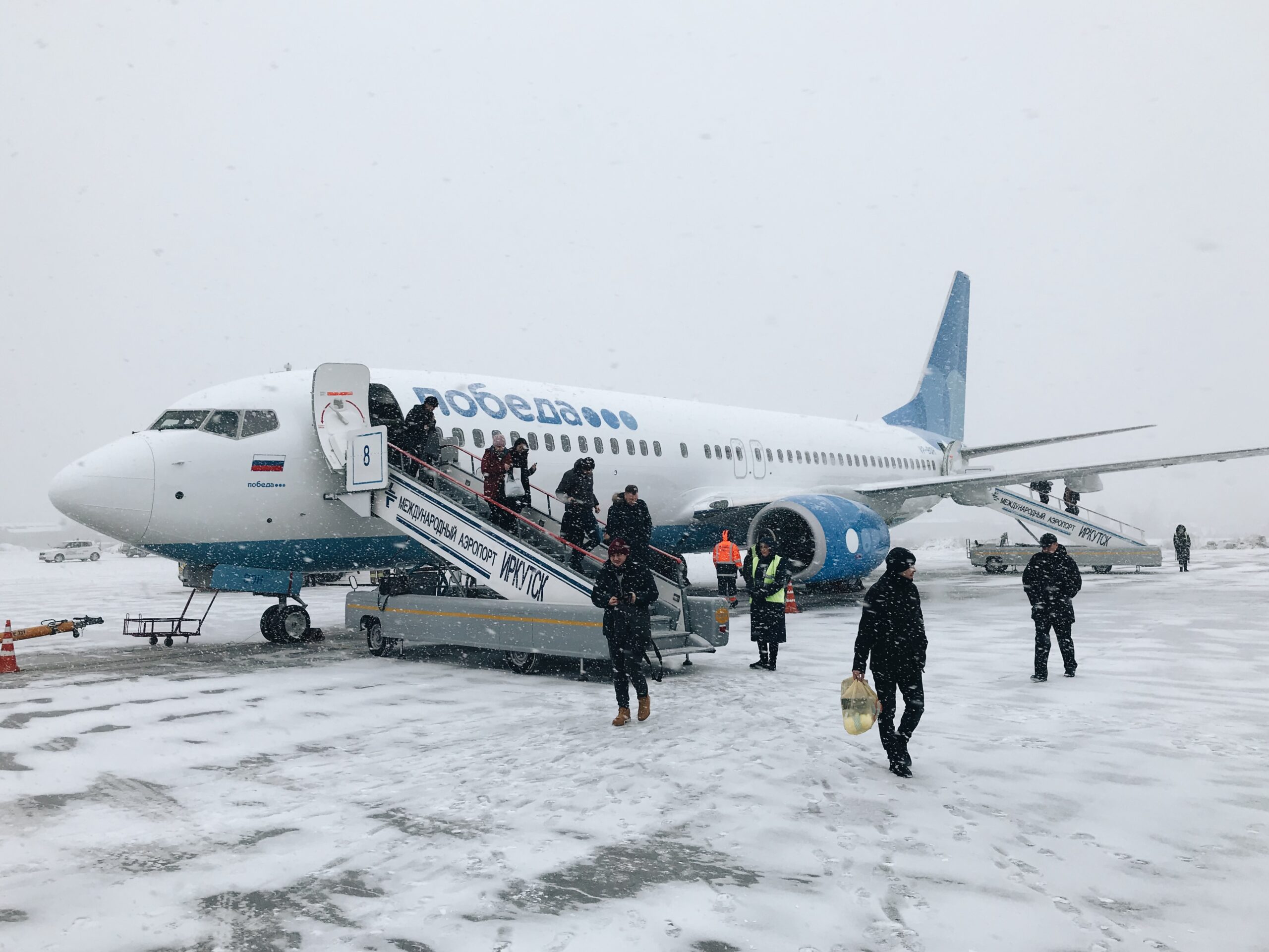 В иркутском аэропорту задержки вылетов из-за непогоды