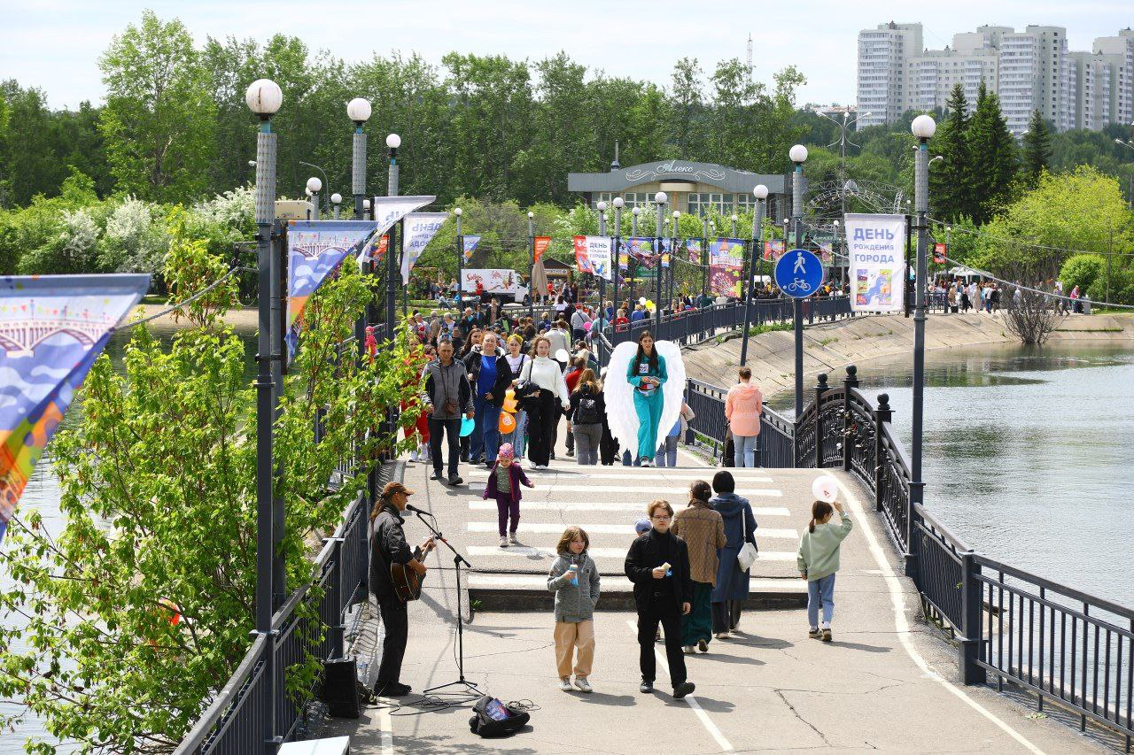 День города отмечают в Иркутске