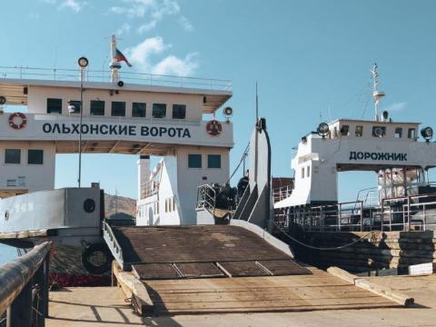 Паром «Ольхонские ворота» возобновил работу