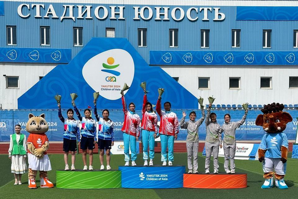 Лучники Приангарья взяли три медали на Международных играх «Дети Азии»