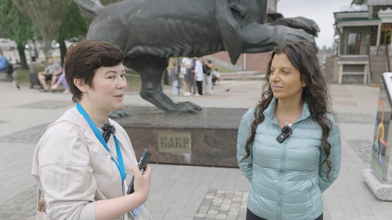 Маргарита Симоньян приехала в Иркутск