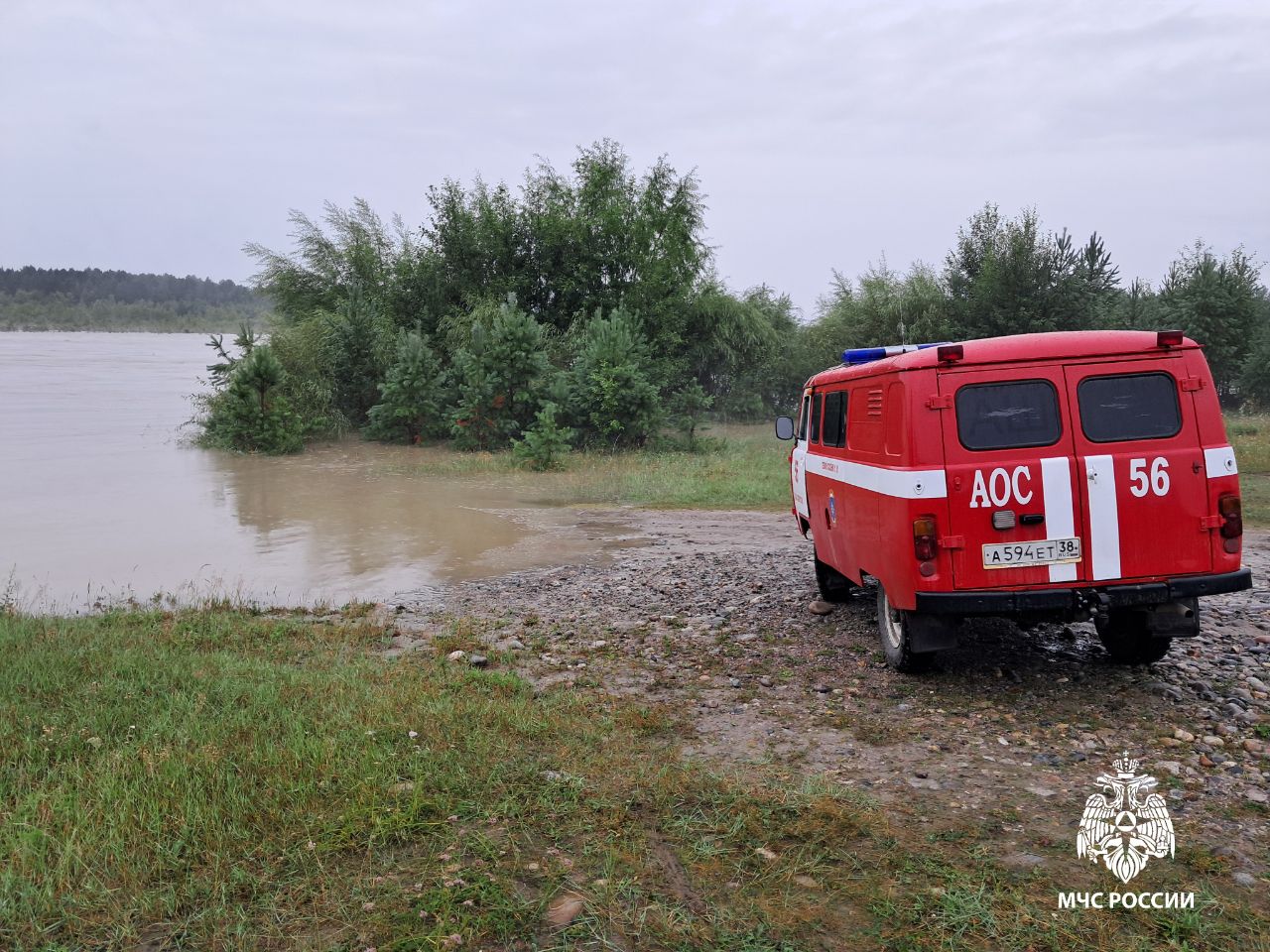 Уровень Китоя в Ангарском районе снижается