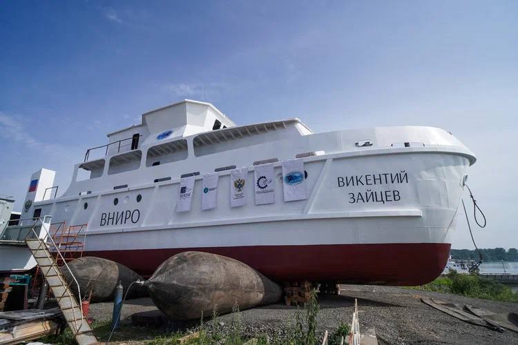 На Байкале начнет работать научно-исследовательское судно «Викентий Зайцев»