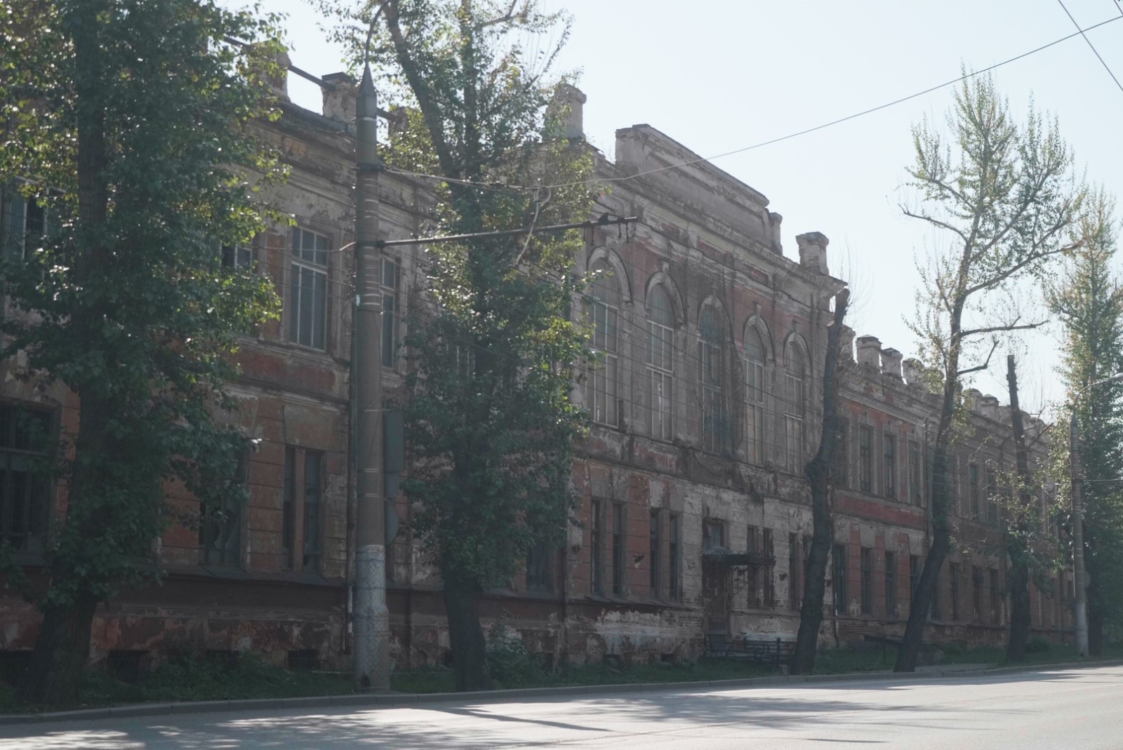 Здание Картографической фабрики начали восстанавливать в Иркутске