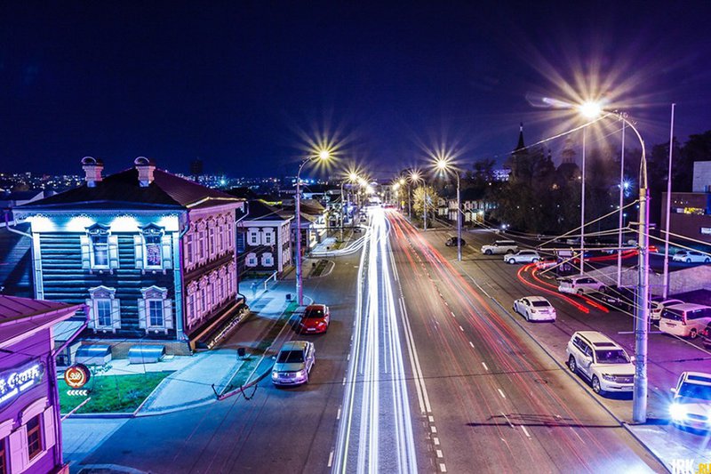 Почти 7 километров новых линий наружного освещения оборудуют в Иркутске