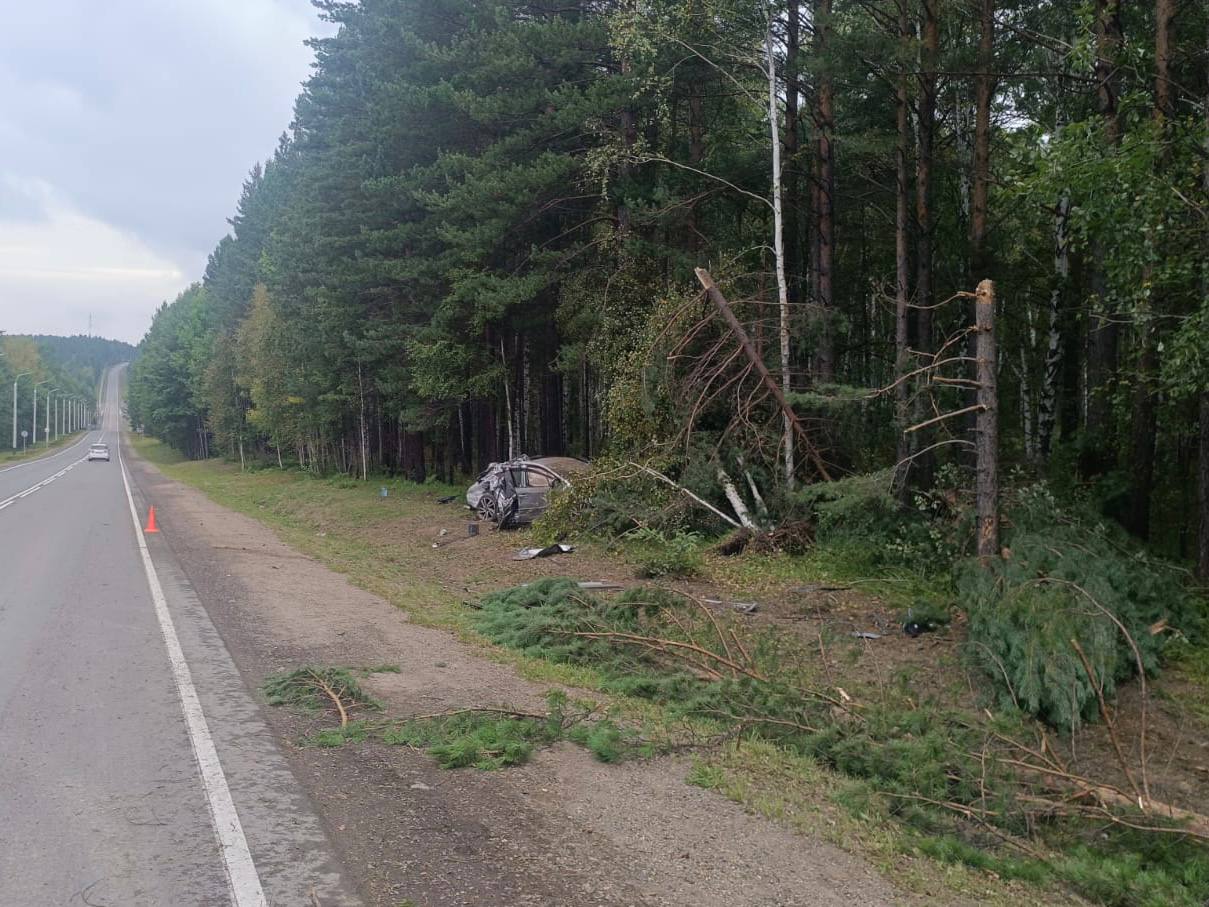 Смертельное ДТП произошло на Байкальском тракте