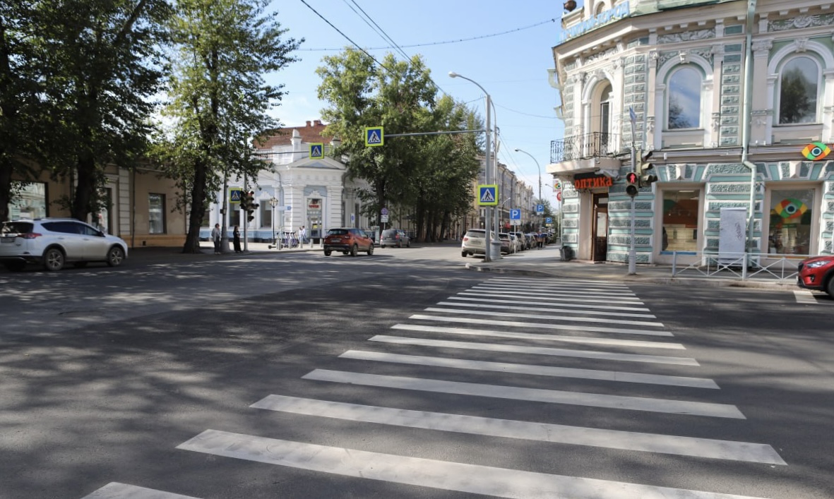 В центре Иркутска закончили ремонт двух улиц