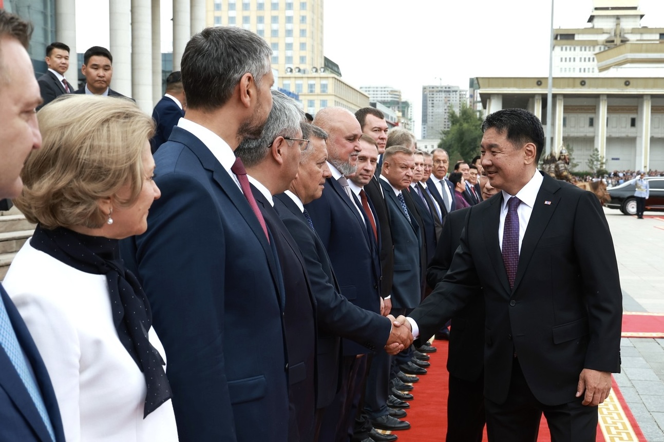 Игорь Кобзев находится в Монголии в составе делегации Владимира Путина