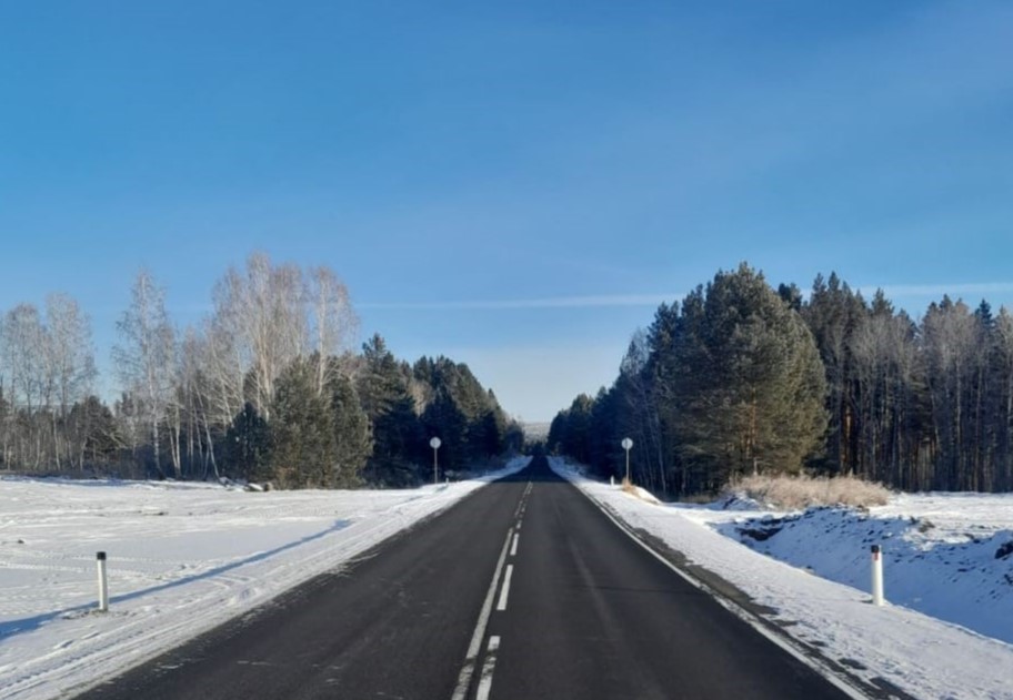 Четыре участка дорог в Иркутской области сданы после капремонта