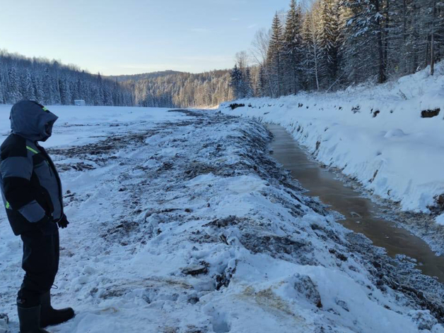Золотодобывающая компания из Ангарска оштрафована на 1,3 млн рублей за загрязнение реки