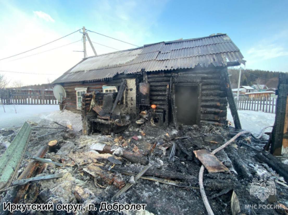 Три человека погибли на пожарах в Иркутской области