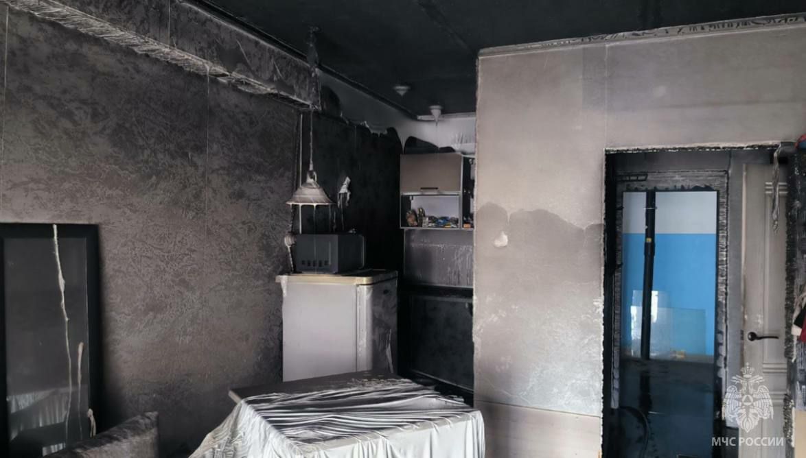 Квартира загорелась из-за теплых полов в Березовом Иркутского района