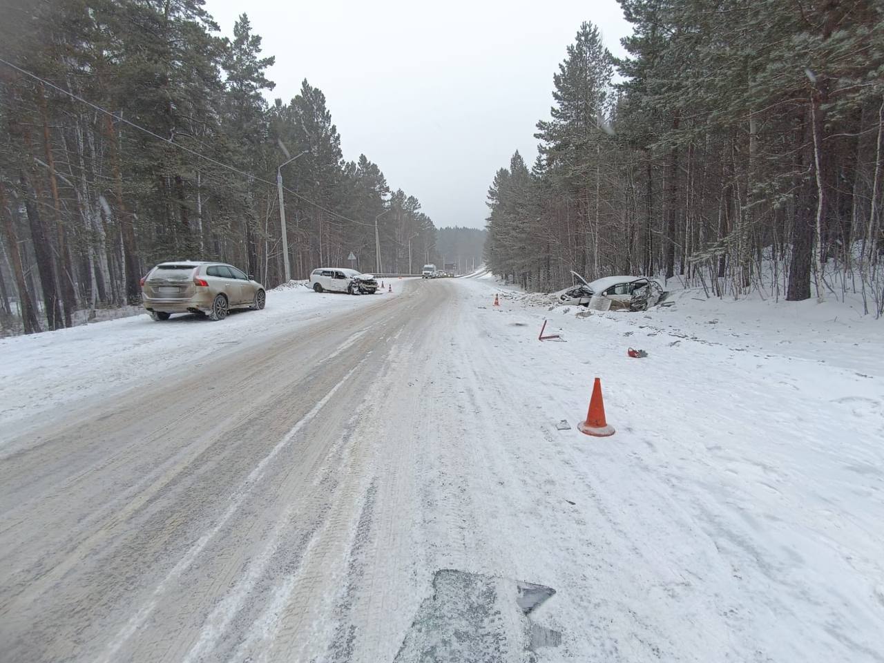 Двое детей пострадали в ДТП на Байкальском тракте