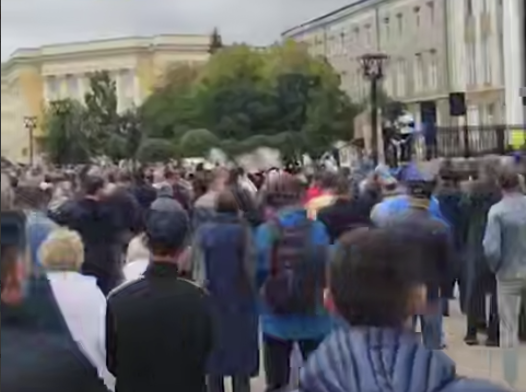 Митинг за отмену дифтарифа прошел в Иркутске