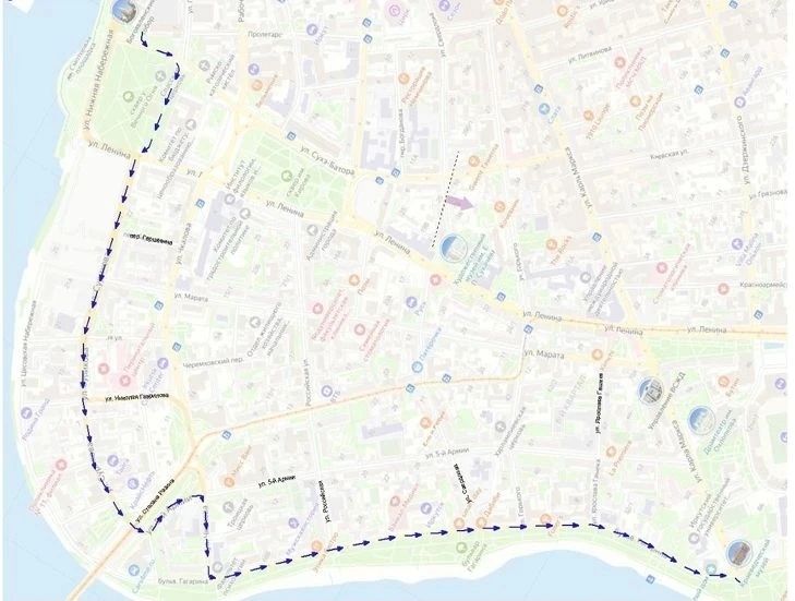 В центре Иркутска из-за празднования Пасхи перекроют движение